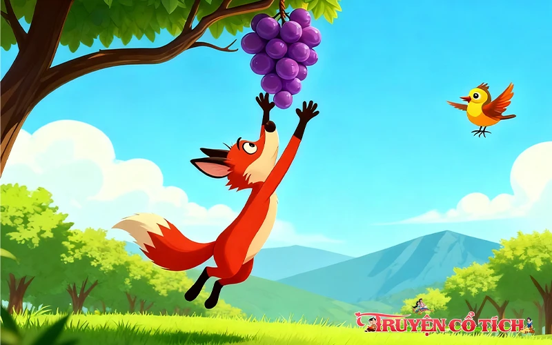 con-cao-va-chum-nho-xanh