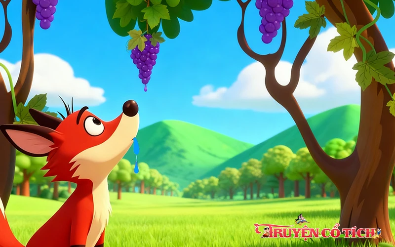 con-cao-va-chum-nho-xanh