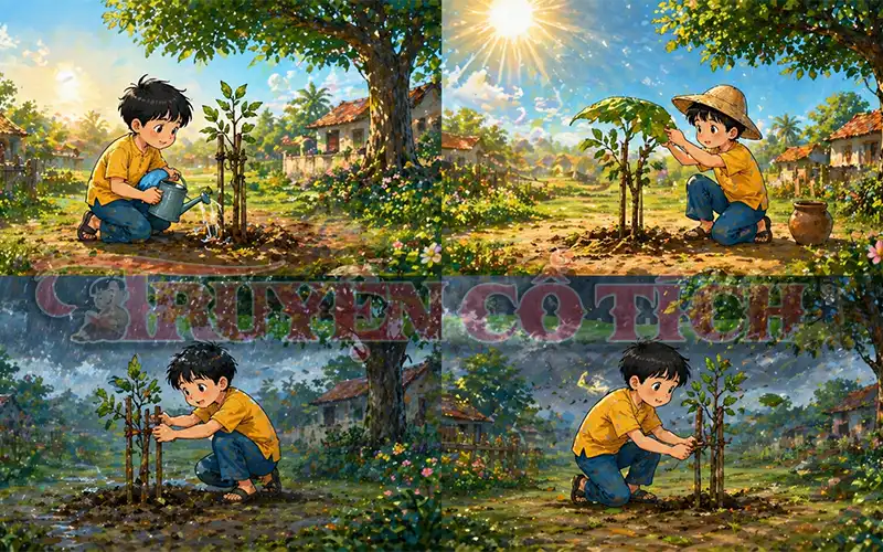 Nam chăm chỉ và kiên nhẫn